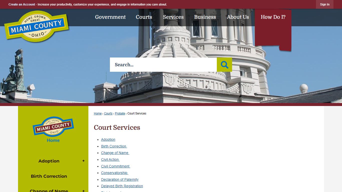 Court Services | Miami County, OH - Official Website